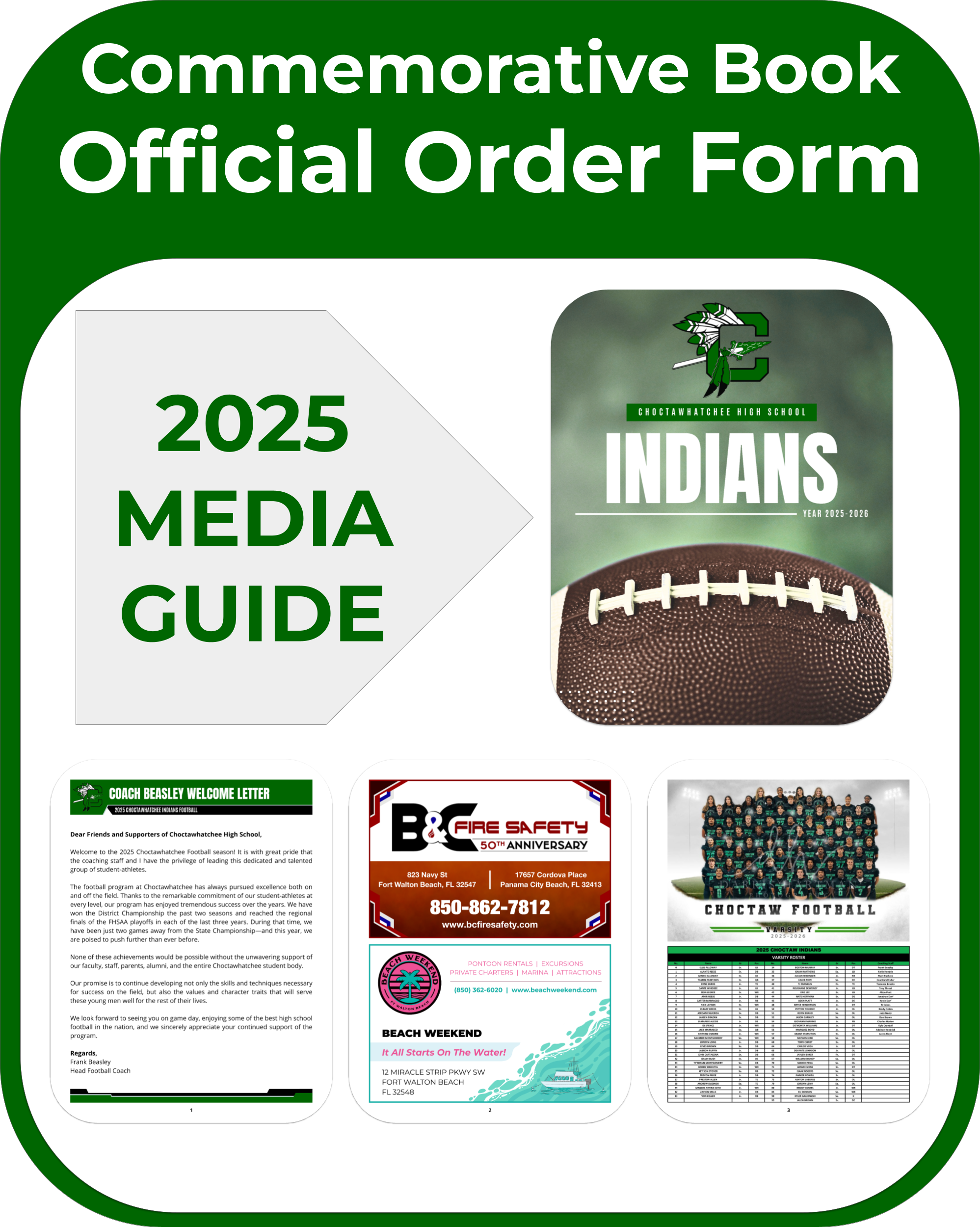  Buy the Official Choctawhatchee High School Media Guide in Print!
